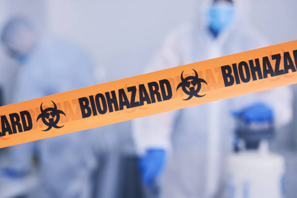 Professional Crime Scene Cleanup technician working in Wells, ME